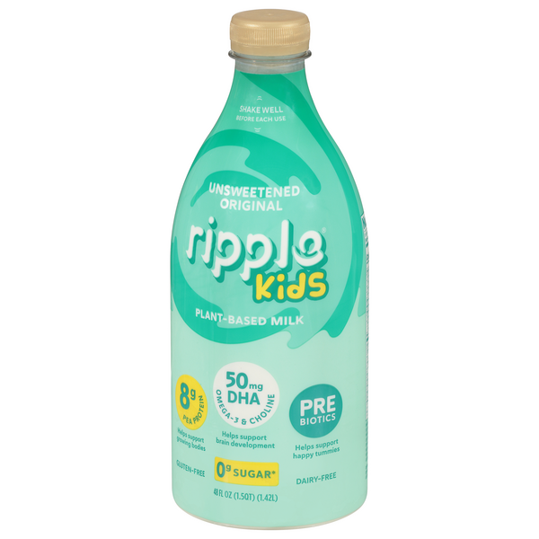 Ripple Kids v. Unsweetened Original - Plant-Based Juniors