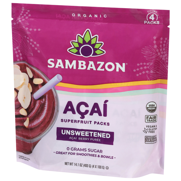 Sambazon Acai Superfruit Unsweetened Berry | Hy-Vee Aisles Online