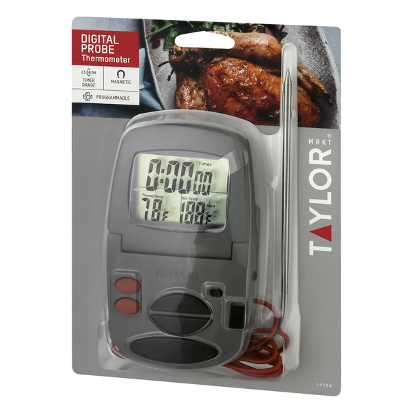 Taylor Digital Probe Thermometer  Hy-Vee Aisles Online Grocery Shopping