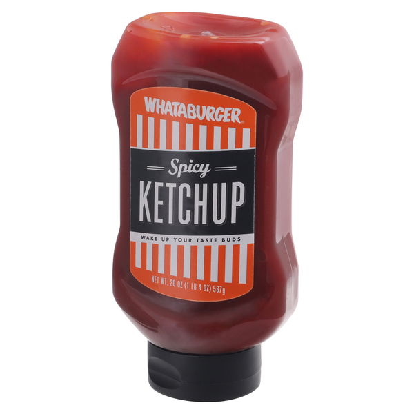 Whataburger Spicy Ketchup, 20 oz Squeeze Bottle