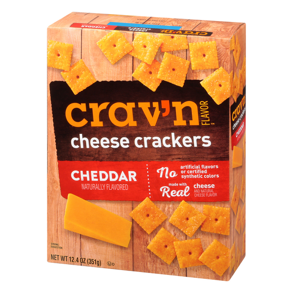 Crav'n Flavor Snack Crackers, Original, Packs