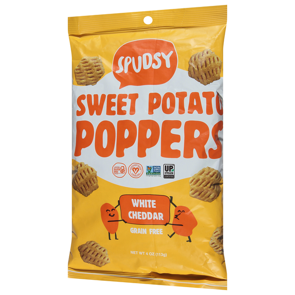 Spudsy Sweet Potato Poppers, Grain Free, White Cheddar | Hy-Vee Aisles ...
