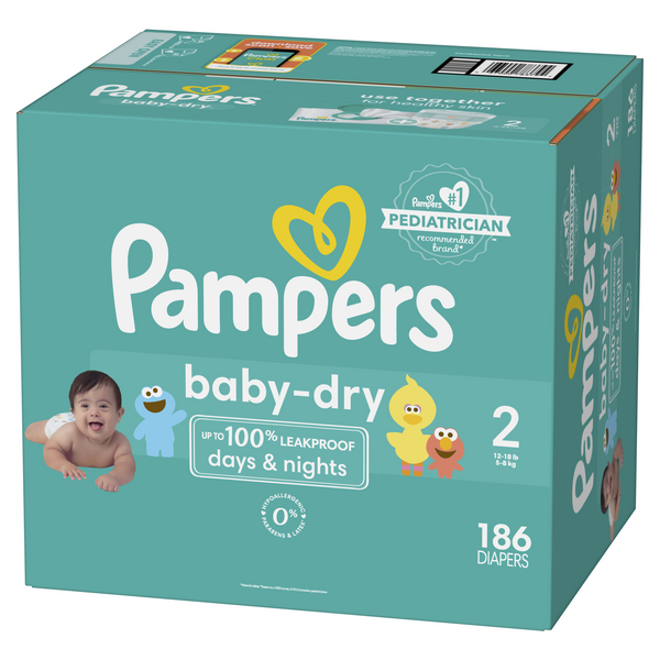 Pampers Pure Diapers, Size 7 (41+ Lb)  Hy-Vee Aisles Online Grocery  Shopping
