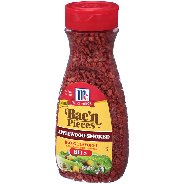 Bacon Bits and Salad Topper Bundle: Comes with 1 McCormick Bac'n Bits, 1  McCormick Salad Toppins and 1 McCormick Bac'n Chips. Great for Topping