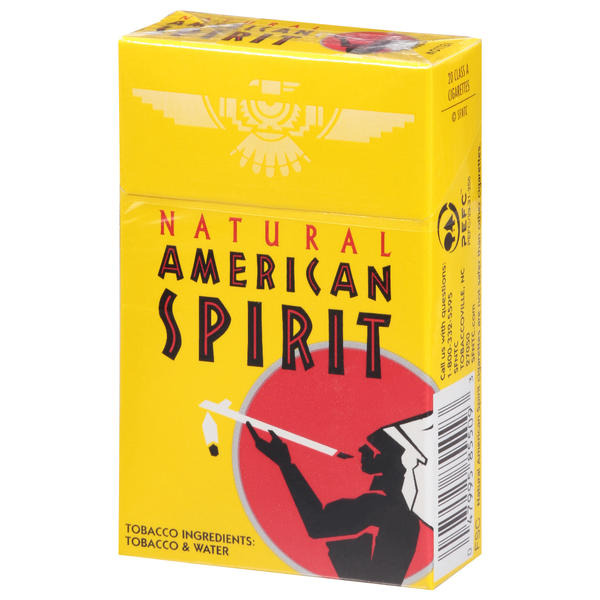 Natural American Spirit Box Mellow Yellow