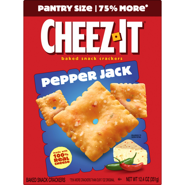 Cheez-It Cheese Crackers Pepper Jack | Hy-Vee Aisles Online