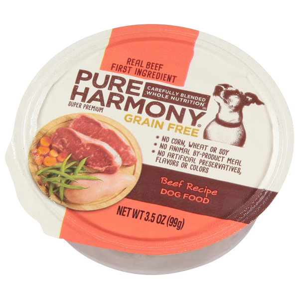 Pure Harmony Dog Food Grain Free Beef Recipe Hy Vee Aisles