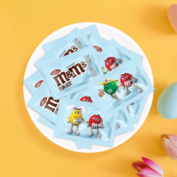 M&M'S Easter Fun Size Milk Chocolate Egg Hunt Candy, 10.53 oz - Kroger