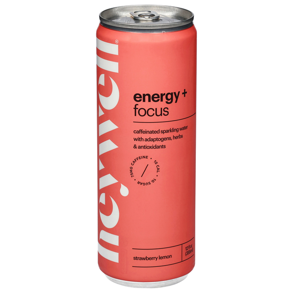 Rich sparklingwhip＋ローション Heywell Energy + Focus Sparkling Water, Strawberry Lemon | Hy-Vee