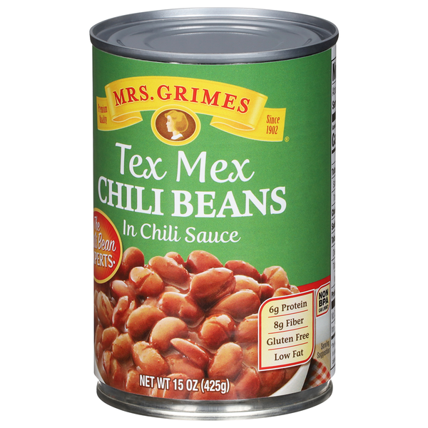 Mrs. Grimes Tex Mex Chili Beans | Hy-Vee Aisles Online Grocery