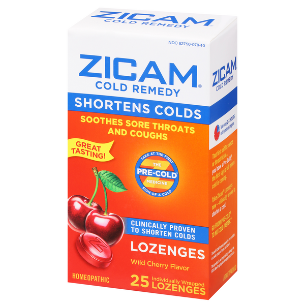 Zicam Cold Remedy Wild Cherry Lozenges | Hy-Vee Aisles Online