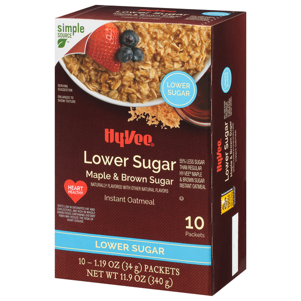 Cream of Wheat Hot Cereal, Maple Brown Sugar, Instant 10 Ea