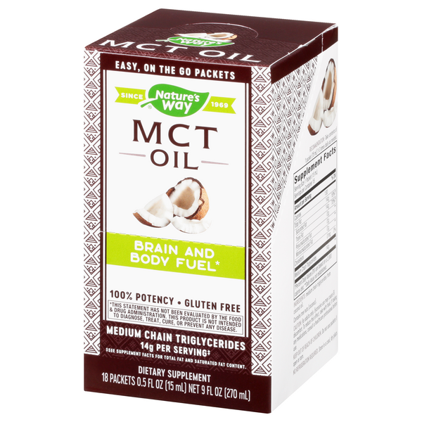 Nature's Way MCT Oil, Pure Source Coconut, 30 Fl Oz. 