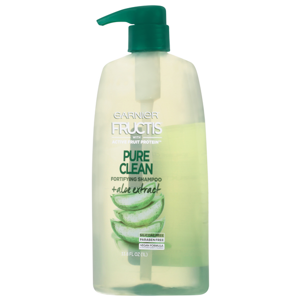 Fructis Shampoo, Pure Clean, Fortifying + Aloe Extract | Hy-Vee Aisles  Online Grocery Shopping