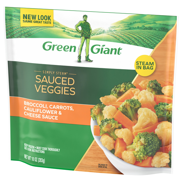 【在庫あり/即出荷可】 Giant Green Broccoli Sauce Cheese & Cauliflower Carrots Vegetables