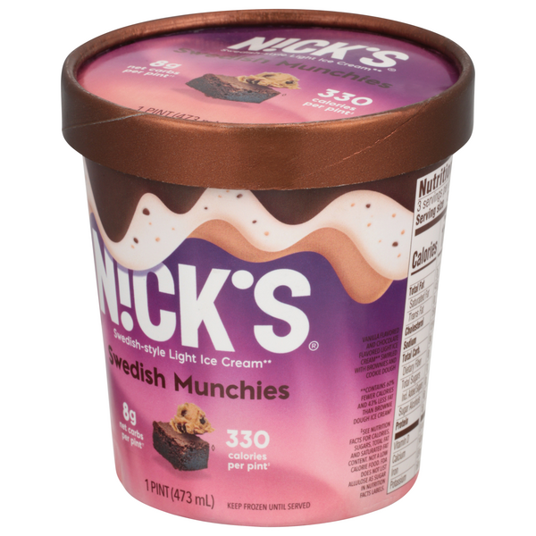 Nick's Ice Cream, Light, Swedish-Style, Swedish Munchies | Hy-Vee 