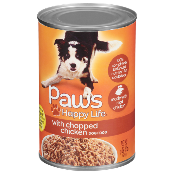 Paws Premium with Chopped Chicken Dog Food | Hy-Vee Aisles