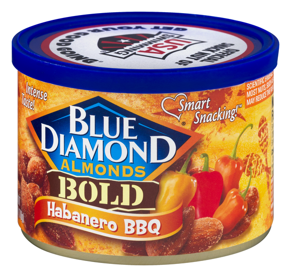 Blue Diamond Habanero BBQ Flavored Almonds, 6oz. | Hy-Vee Aisles