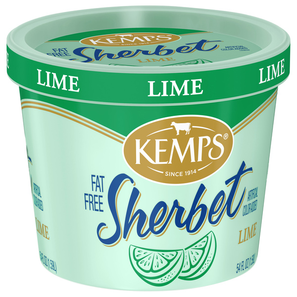 Kemps Lime Fat Free Sherbet | Hy-Vee Aisles Online Grocery Shopping