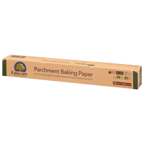 If You Care FSC Certified Unbleached Non-Stick Parchment Roasting Bags XL 2 Pack