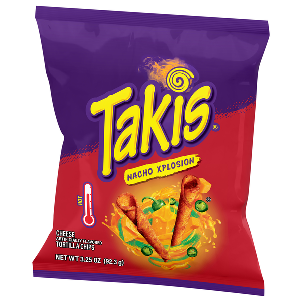 Takis Hot Nacho Xplosion Tortilla Chips 3.25 oz | Hy-Vee Aisles