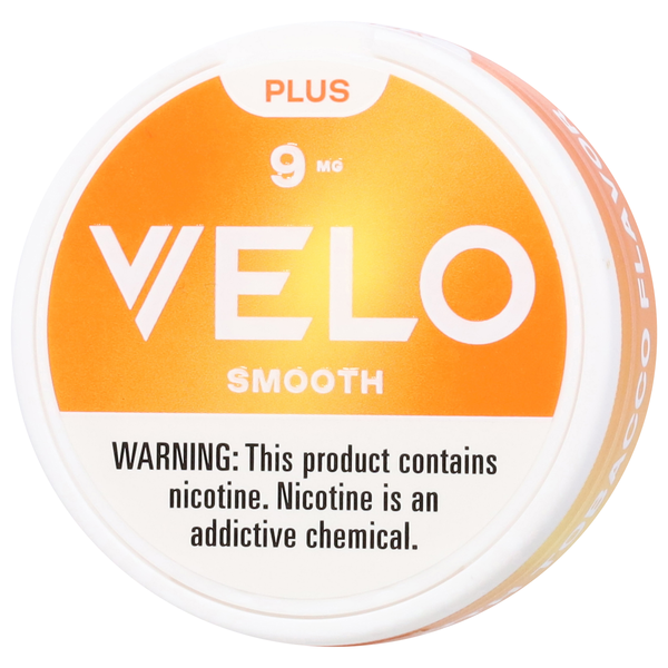 Velo Plus Nicotine Pouches, Smooth, 9 MG, 20Ct | Hy-Vee Aisles