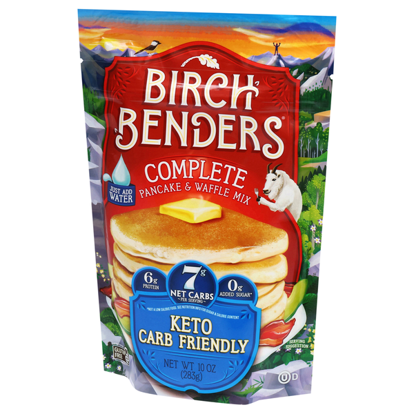 Keto Carb Friendly Pancake & Waffle Mix, 10oz | Hy-Vee Aisles