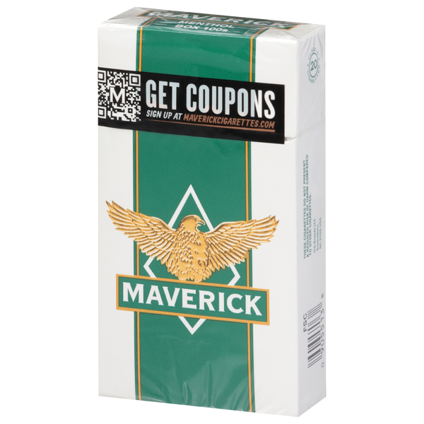 maverick menthol light cigarettes Maverick Cigarettes, Menthol Box 100s
