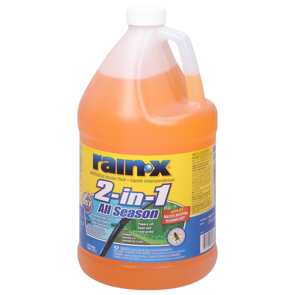 Rain-X Windshield Washer Fluid, 2-In-1, All Season