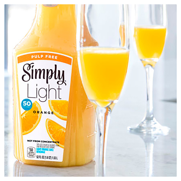 Juice Drink Simply Light Orange Juice Simply Light Orange Pulp