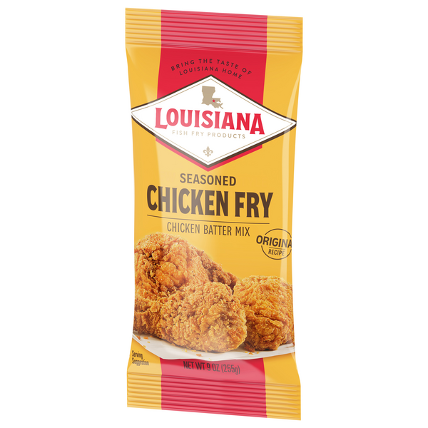 Louisiana Seasoned Crispy Chicken Fry Batter Mix - 9oz : Target