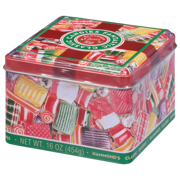 Hammond's Candies, Christmas Classics Hard Candy Gift Tin