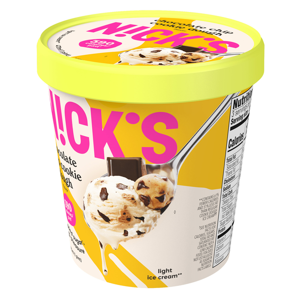 N!Cks Swedish-Style Light Ice Cream, Swedish Cookie Dough | Hy-Vee