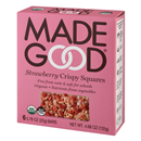 Made Good Crispy Squares, Organic, Strawberry 6ct