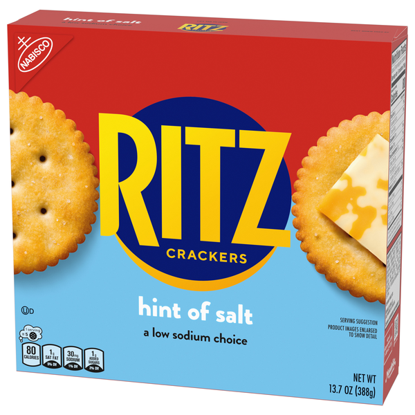Ritz Crackers, Hint of Salt | Hy-Vee Aisles Online Grocery Shopping