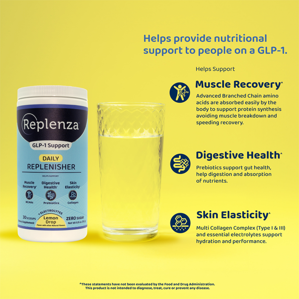 Replenza Daily Replenisher, Lemon | Hy-Vee Aisles Online Grocery