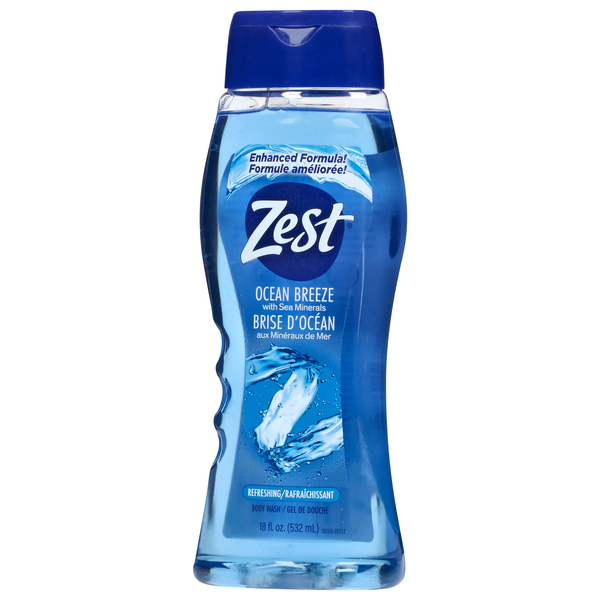 Zest Ocean Breeze Body Wash | Hy-Vee Aisles Online Grocery Shopping