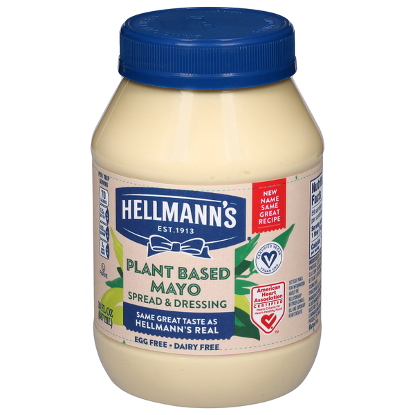 Hellmann's Mayo Plant Based Spread & Dressing 30 fl oz | Hy-Vee