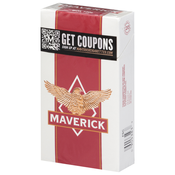 maverick cigarettes carton price near me Maverick Cigarettes, 100S, Box