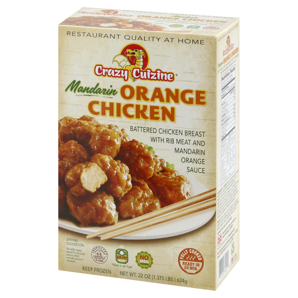 Crazy Cuizine Mandarin Orange Chicken 22 oz | Hy-Vee Aisles Online