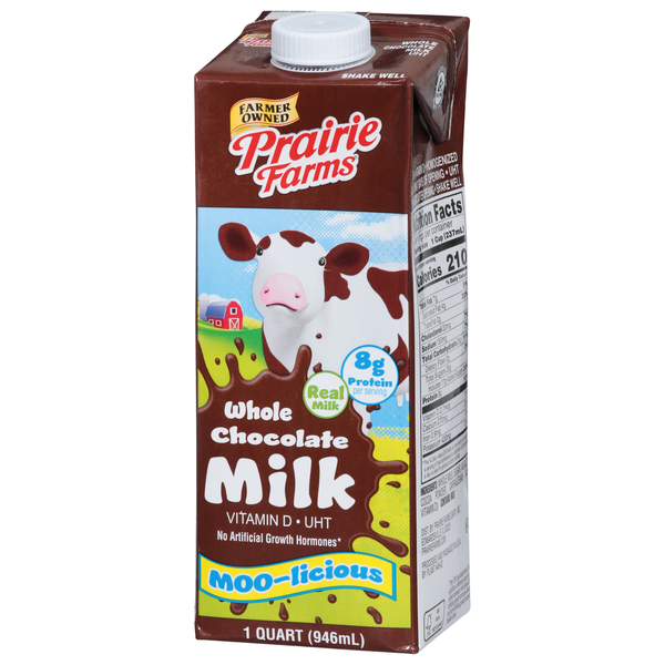 Prairie Farms Milk, Whole Chocolate | Hy-Vee Aisles Online Grocery