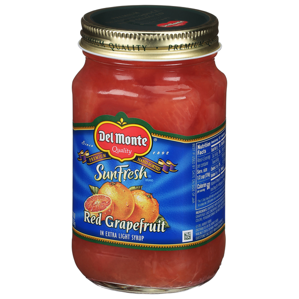 Save on Del Monte No Sugar Added Red Grapefruit in Sweetened Water