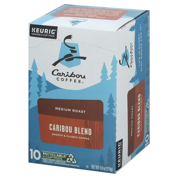 Caribou Coffee Caribou Blend Medium Roast Coffee Keurig Single-Serve K-Cup  Pod | Hy-Vee Aisles Online Grocery Shopping