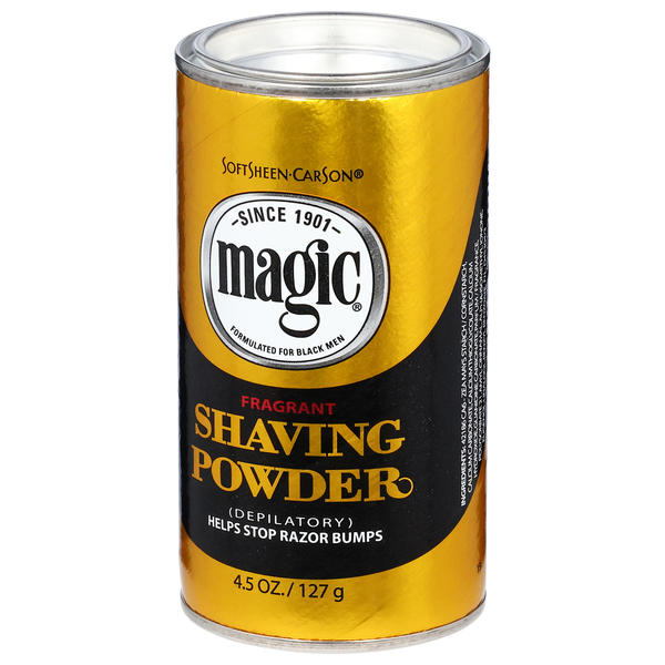 Magic Fragrant Shaving Powder (Gold) for All Skin Types | Hy-Vee Aisles ...